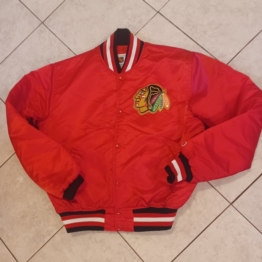 Vintage Chicago blackhawks starter jacket